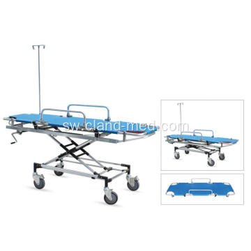 Hospitali ya Dharura Foldable Medical Aluminium Uhifadhi Bed